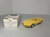 AMT ERTL Promo Model 1995 Chevrolet Corvette Convertible Yellow #6654
