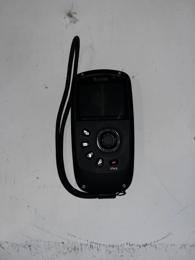 Kodak Playsport DIS - Waterproof Action Camera - HD 1080p Video UNTESTED