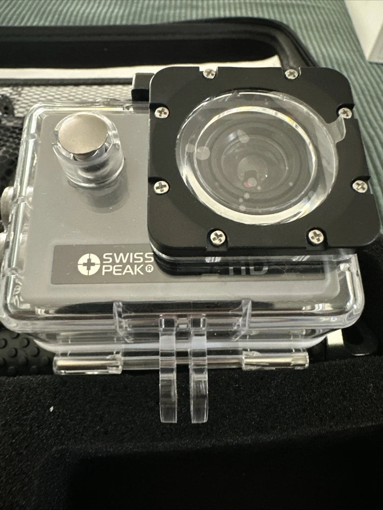 Swiss Peak Action Camera P330 with Accessories