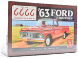 AMT 1963 Ford F-100 - Four Sixes Ranch 1:25 Scale Plastic Model Car Kit 1559