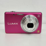 Panasonic LUMIX DMC-FH6 Compact Digital Camera Pink Tested Good Condition