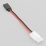 Tamiya RC adapter wire with female JR Futaba connector, red/black 20AWG leads