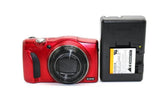 FUJIFILM FinePix F770 EXR Red Compact Digital Camera Tested Working Japan