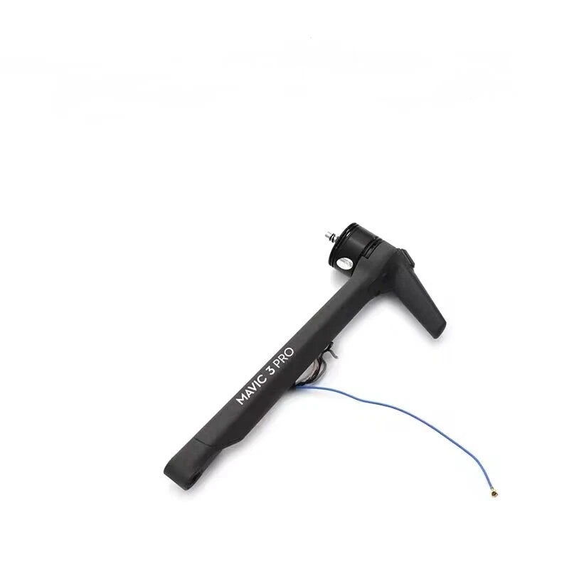 DJI Mavic 3 Pro drone arm assembly motor repair replacement part, black with cable