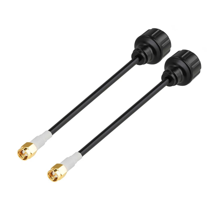 2-Pack High Gain SMA Long Range 5.8GHz FPV Antenna for Remote Control Drones FPV