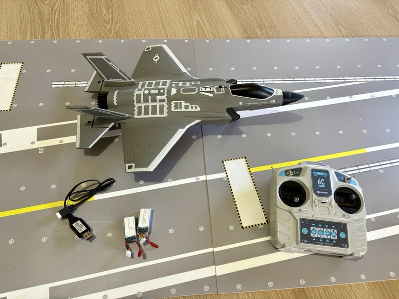 RC F35 Lightning 30mm EDF Jet 2.4G Brushless 4s Power Gyro RTF With 2 Batteries