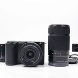SONY ZV-E10M2X Black w/ SELP16502 SEL55210 [Top Mint] #6373TH