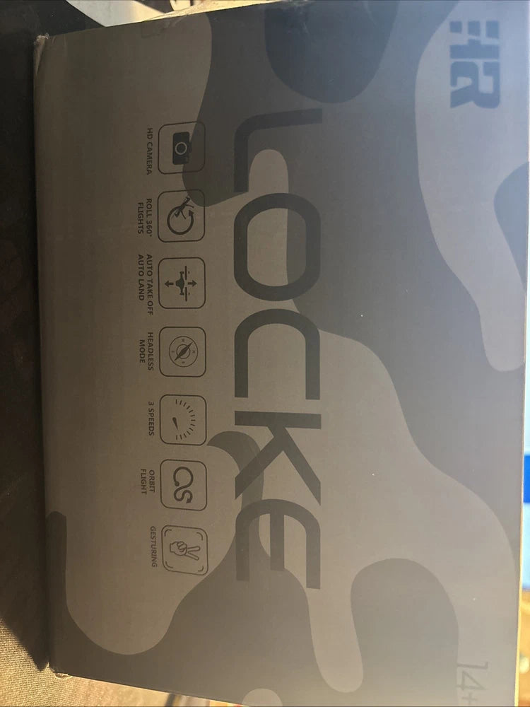 Locke H2 remote control drone box with 1080p HD FPV camera features