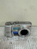Panasonic Lumix DMC-TZ1 5MP 10x Zoom Digital Camera - Silver- Tested