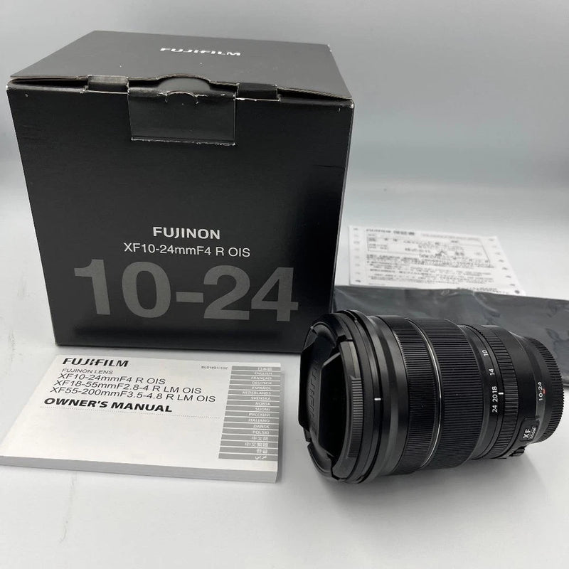 FUJIFILM XF10-24mm F4 R OIS Wide Angle Zoom Lens Excellent Condition