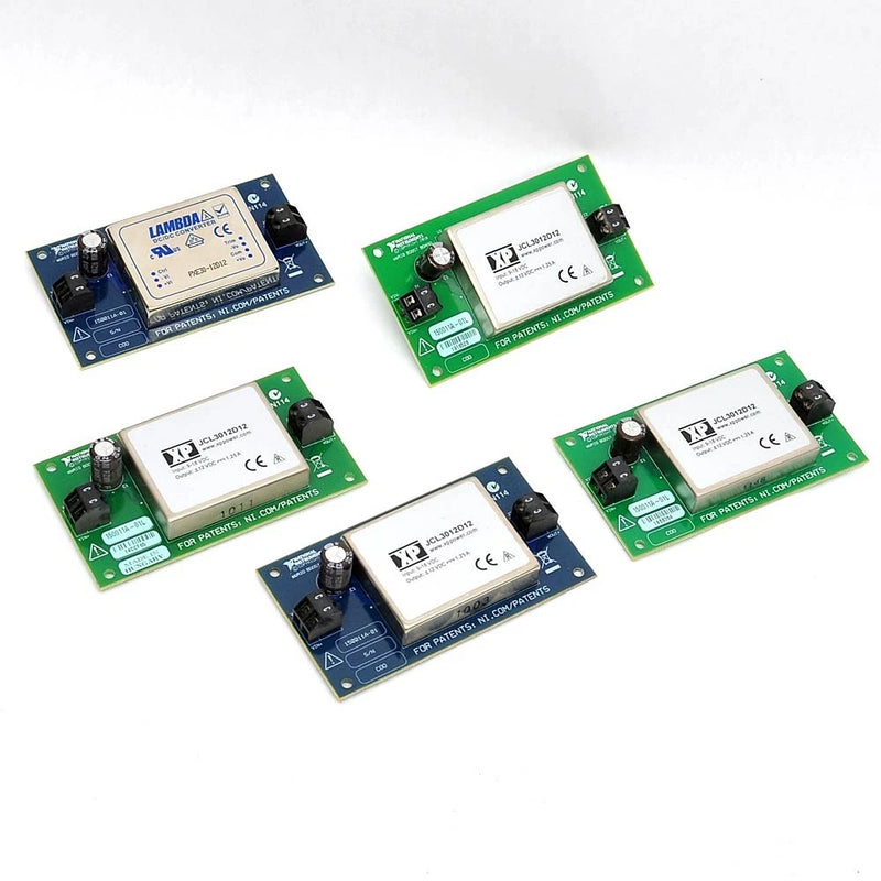 (Lot of 5) National Instruments 150011A-01 DC-DC Converters 12V (9-18V) to 24VDC