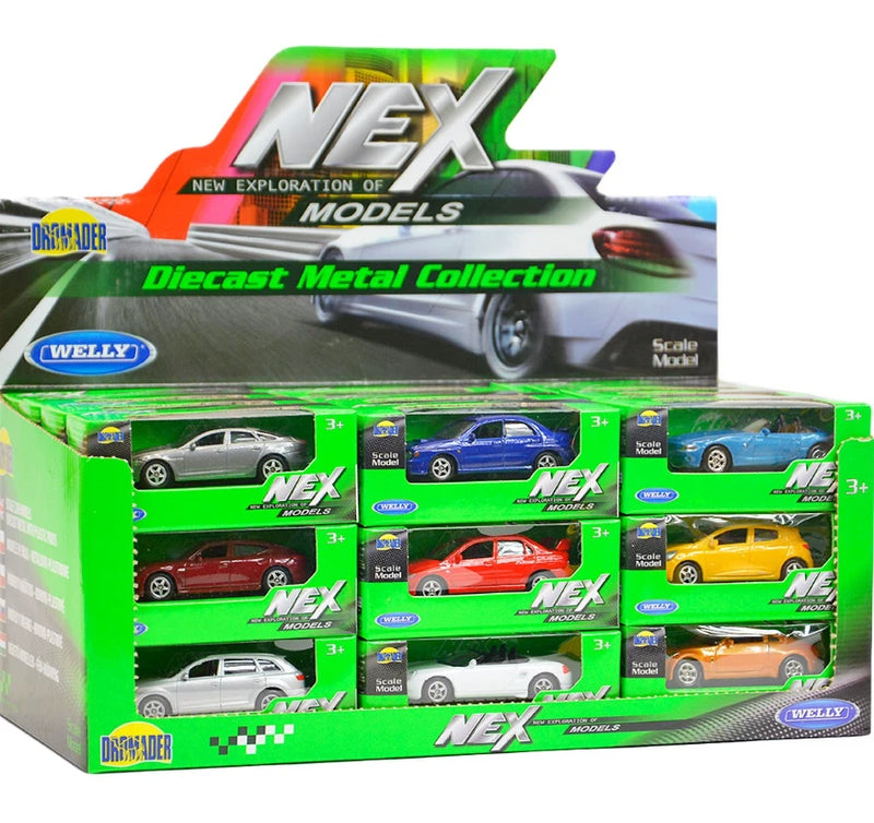 Metal Cars All World Model Toy Diecast 1:60-1:64 Scale Welly New in Box