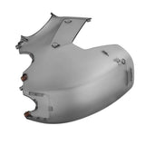 Grey drone protective shell with cutouts and screw holes