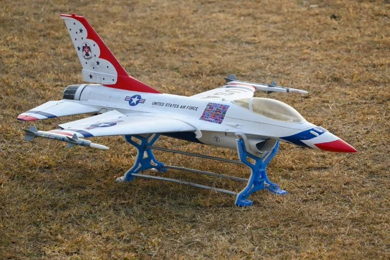 3DPrinted Fixed-Wing F16 model£¬Wingspan: 840mm FPV RC Unpainted Model