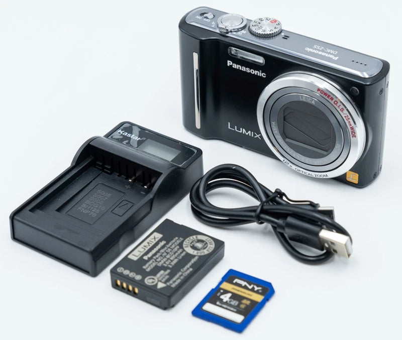 Panasonic Lumix DMC-ZS5 Digital Camera 12.1MP 12X Zoom, Black