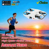 Mini Thin Drone GPS Smart Follow RTH 8K HD Night Vision Remote Control Aircraft