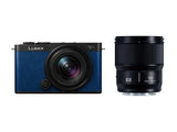 Panasonic LUMIX S9 W Kit 18-40mm+50mm Jet Black x Night Blue Leather