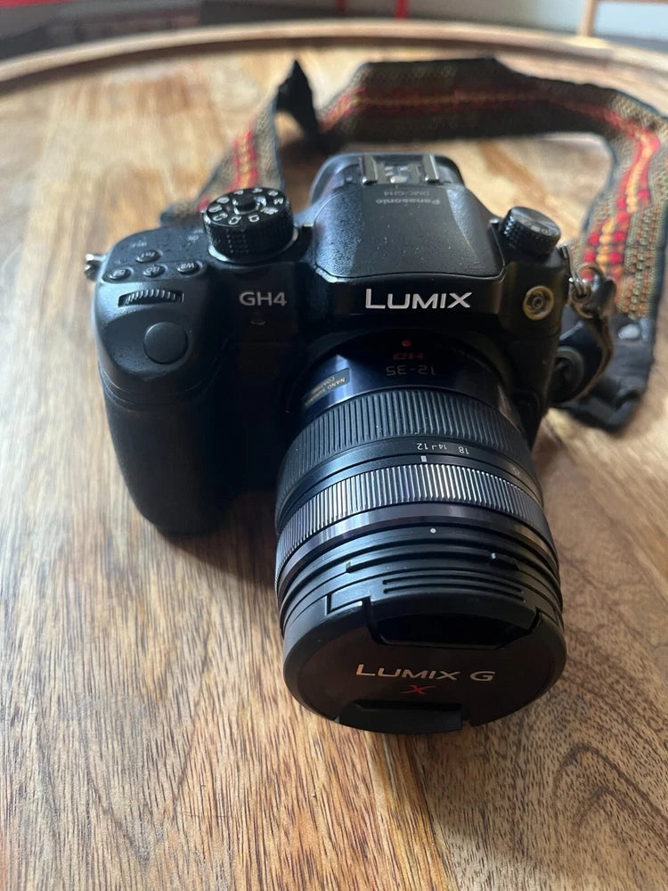 Panasonic Lumix GH4 16MP Professional 4K Mirrorless Camera Lenses and Incase Bag