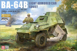 Heavy?Hobby Lanmo MM35003 1/35 Soviet BA-64B Full Interior Light Armored  Car