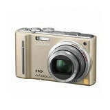 Panasonic Lumix DMC-TZ10 Digital Camera Gold Compact 12x Zoom From Japan