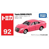 Takara Tomy Tomica 92 Toyota Crown Athlete Diecast Model Toy Car New in Box 2022