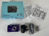 Fujifilm Finepix JX500 14 MP Camera Purple Boxed With Accessories