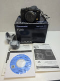 Panasonic Lumix DMC-FZ8 Digital Camera Black 7.2MP 12x Zoom 2.5" LCD *Incomplete