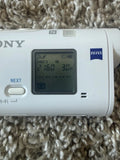 Sony FDR-X1000V 4K Action Camera + 6 Batteries + Triple Charger - Tested/Working