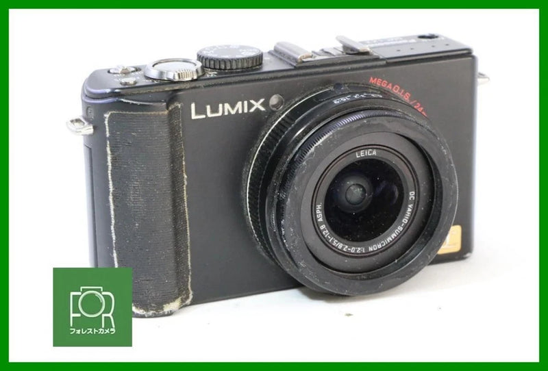 Panasonic LUMIX DMC-LX3 Digital Camera Black Used Compact Night Shot