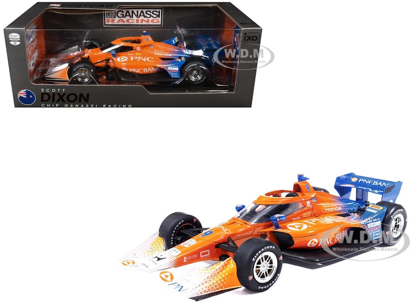 DALLARA INDYCAR #9 DIXON "PNC BANK" NTT SERIES 2026 1/18 DIECAST BY IXO IND18041