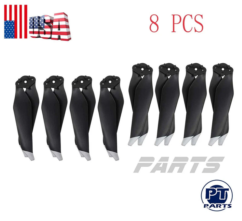 4 Pair Black New Quick-Release Low-Noise 8331 Propellers prop For DJI Mavic Pro