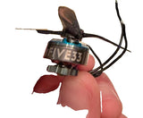 Five33 Tinytrainer FPV drone motor with wires, compact cylindrical body (4-pack)