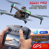 GPS Drone Aerial 8K HD Quadcopter Avoidance Brushless Remote Control With Screen