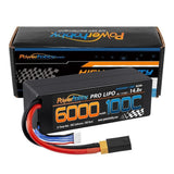 4S 6000mAh 100C XT60 Hard Case Lipo Battery Powerhobby PHB4S6000100XT60 Battery