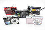 Digital Compact Cameras Inc Olympus Tough & Sony Etc x 5
