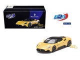 2024 BBR Models 1:64 Giallo Genio Yellow MASERATI MC20 BBRDIE6404