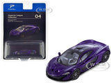 MCLAREN P1 LANTANA PURPLE 1/64 DIECAST MODEL CAR BY POSTERCARS H04B