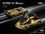 IHCM 1:64 KTM X-Bow GT-XR Diecast Toys Model Shenzhen CoolCarShow Gold Full Open