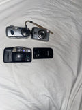 Camera Lot Canon Sony Fujifilm Polaroid Digital & Film For Parts/Repair AS-IS ??