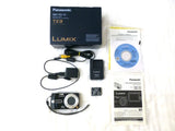Panasonic Lumix DMC-TZ3 7.2MP Compact Digital Camera with case and extras