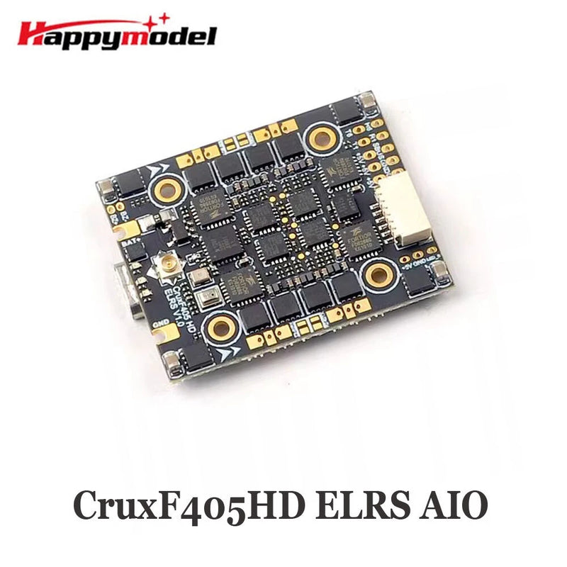 HappyModel CruxF405HD ELRS AIO 3in1 Flight Controller 20X20mm for ToothpickDrone