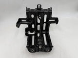 Black 12V battery tray holder bracket with mounting points and central support piece