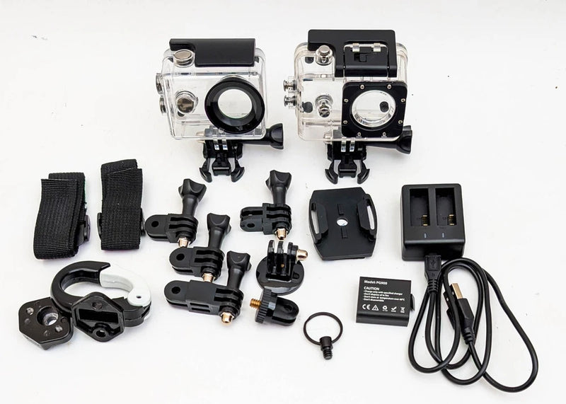 Job Lot Bundle of Mixed Action Camera Accessories and Fittings