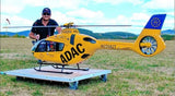 800size ARF EC-135 T2 RC Helicopter scale Fuselage -Yellow ARF Version Model