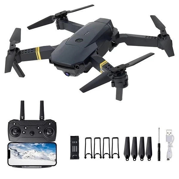 Foldable 4K Camera Drone WiFi FPV | Easy Control Quadcopter with Altitude Hold