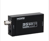 Mini SD-SDI HD-SDI 3G-SDI to HDM Video Audio Converter Adapter 720P 1080P DC 5V