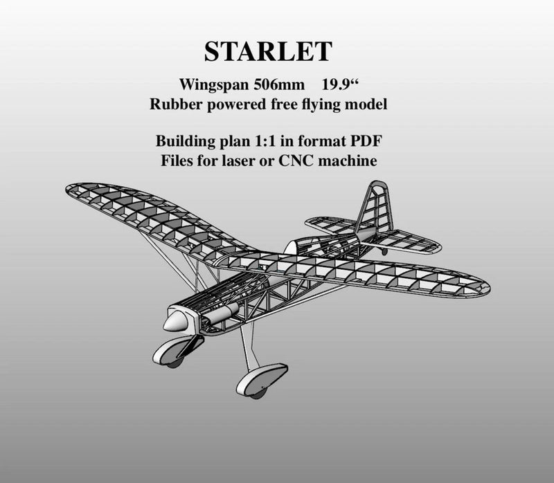 Stolp Starlet - Designed by Ronny Polednik RC Airplane Short Kit