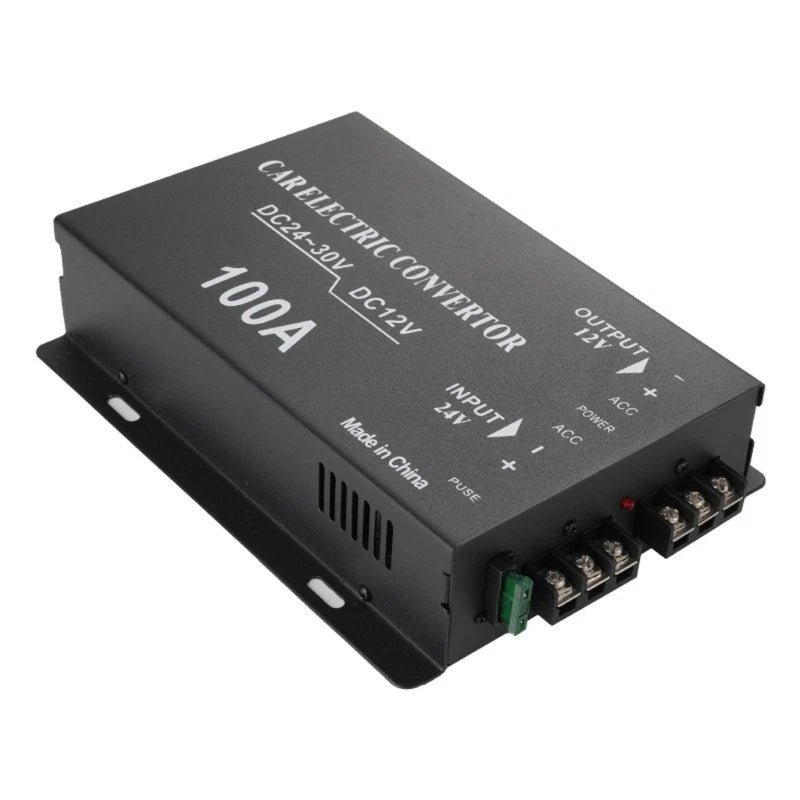 20-30V to 12V Power Converter Adapter Step Down Module for Vehicle Sound Systems