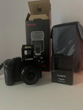 Panasonic Lumix G7 Mirrorless Camera with 14-42mm Lens (Black)