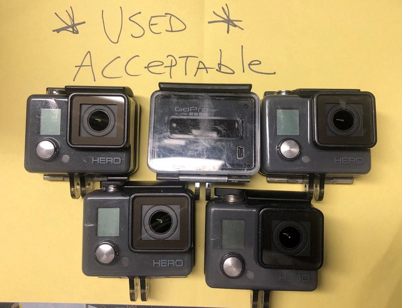 1-GoPro HD Hero Grey Camera Action Cam Camcorder CHDHA-301 32GB Acceptable USED